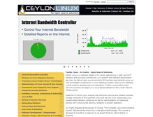 Tablet Screenshot of ceylonlinux.com